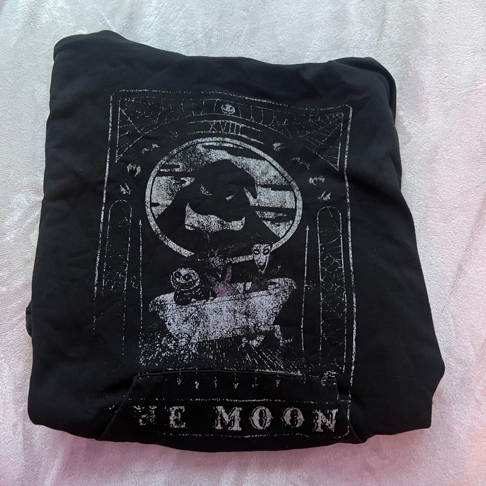 Black oogie boogie hoodie